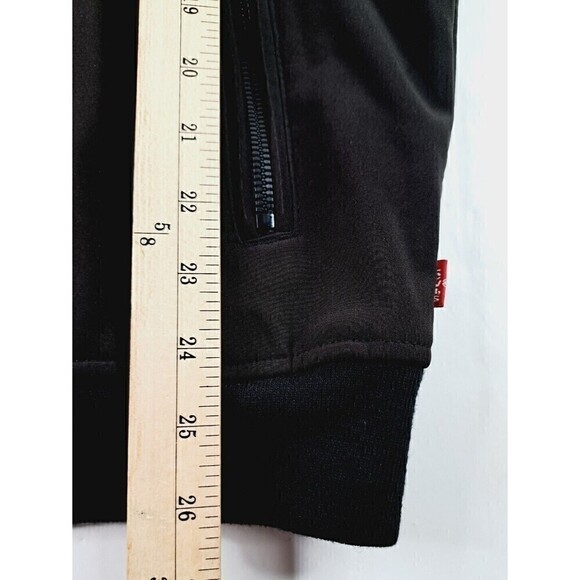 LEVIS Men's Hooded Softshell Full Zip Jacket Black Size Large - Picture 5 of 6